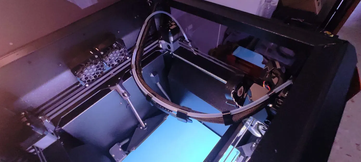 Prusa CORE One: Nối dài Swing Arm & Bracket dây tích hợp (Remix không dùng Velcro) - Image 7