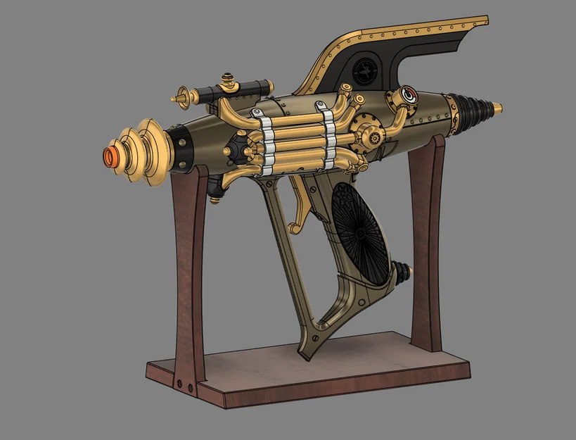 TF2 Righteous Bison (X-Shot Menace reshell) - Vỏ blaster Nerf in 3D - Image 4