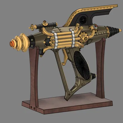 TF2 Righteous Bison (X-Shot Menace reshell) - Vỏ blaster Nerf in 3D