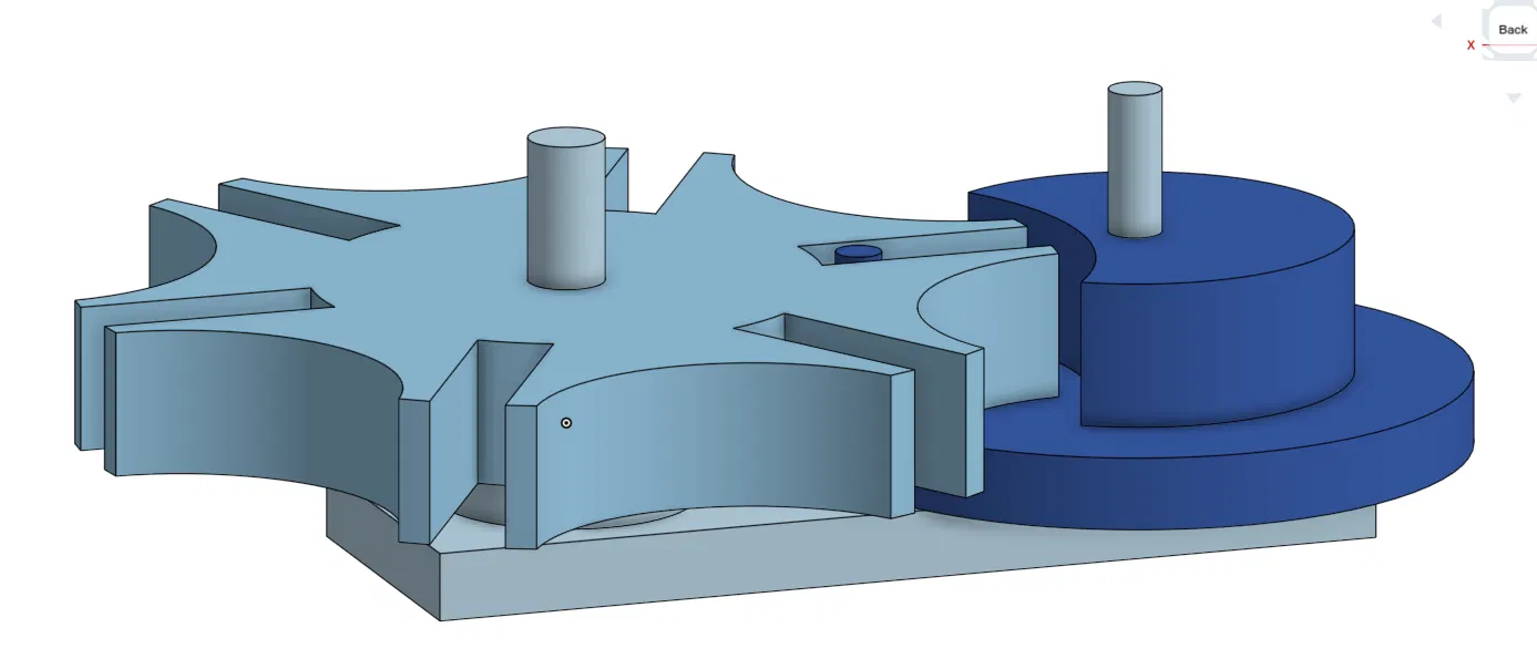 Cơ cấu Geneva Drive Mechanism - Image 1