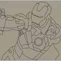 Trang trí tường Iron-Man - Thumbnail 2
