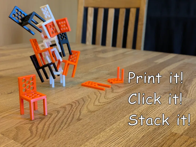 Trò chơi xếp chồng ghế – dễ in - Image 1