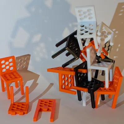 Trò chơi xếp chồng ghế – dễ in