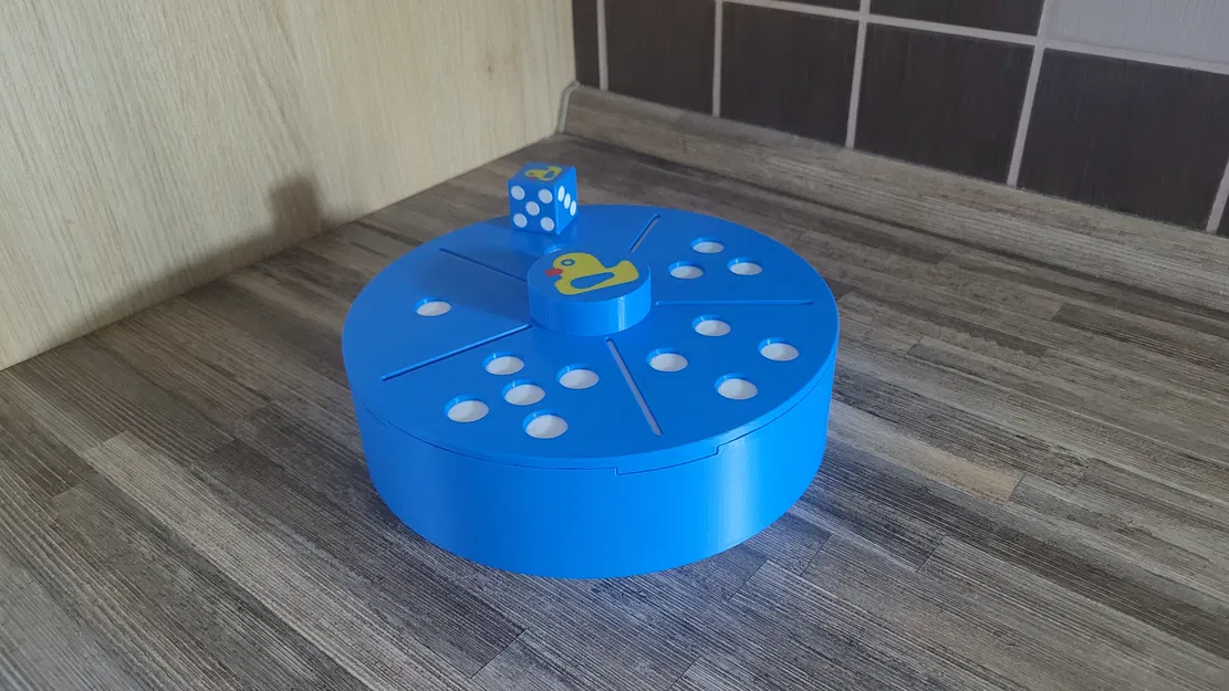 desková hra Duck Hole – Trò chơi bàn vịt thả lỗ (3D print) - Image 4