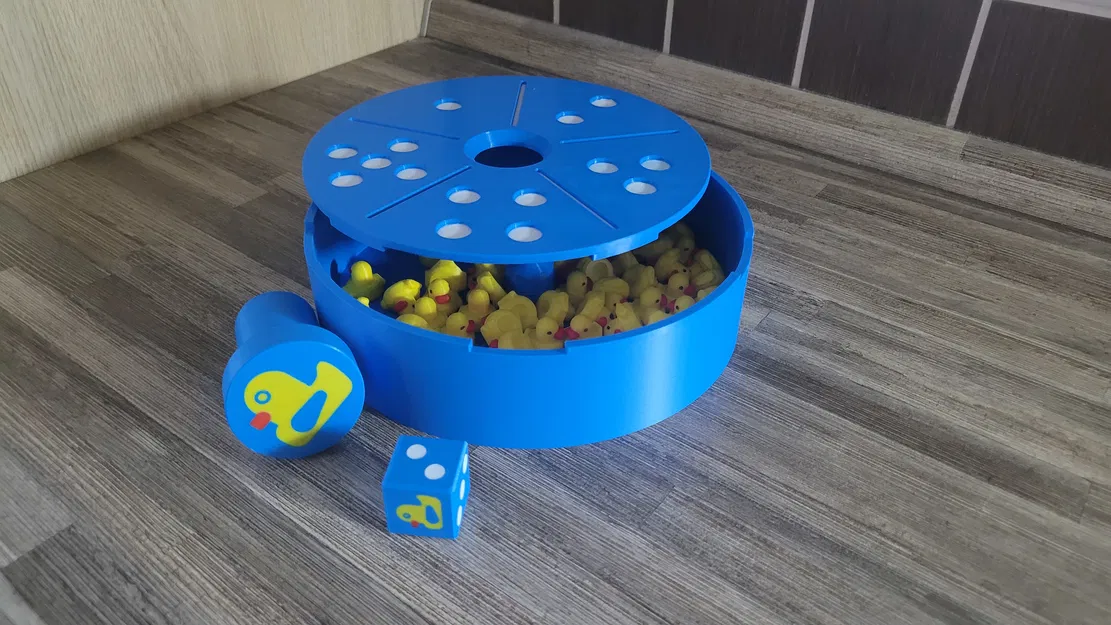 desková hra Duck Hole – Trò chơi bàn vịt thả lỗ (3D print) - Image 5