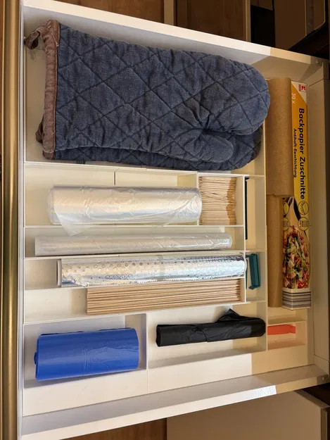 Organizer phụ kiện bếp GRIDFINITY cho ngăn kéo BLUM - Image 2