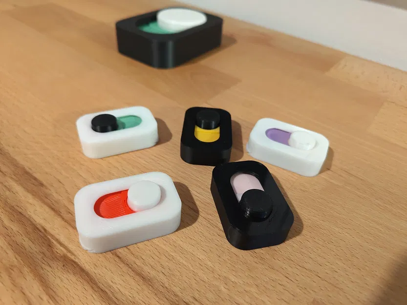 Fidget toggle nam châm click đã tay - Image 2