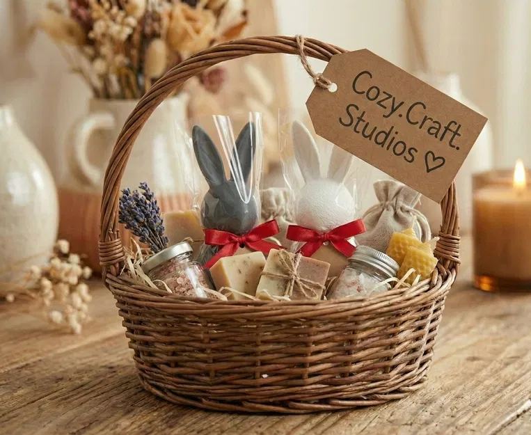 Thỏ Trái Tim ♡ - Decor Easter Tối Giản - Image 5