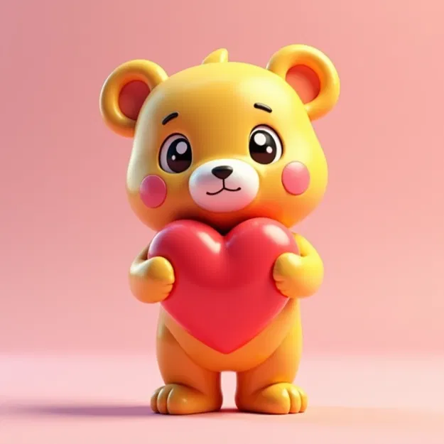 Gấu dễ thương (Cute bear) - Image 1