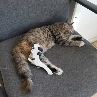 Chân Robot Cơ Khí Realistic – 3D Printable