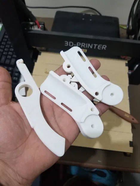 Chân Robot Cơ Khí Realistic – 3D Printable - Image 6