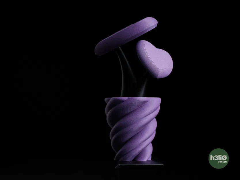 hearts • vase – Bình cắm hoa trái tim - Image 5