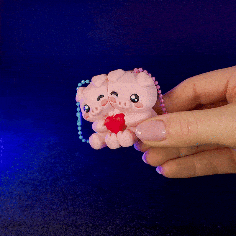 Cặp Heo Nam Châm Better Together (San Valentine) - Thumbnail 2