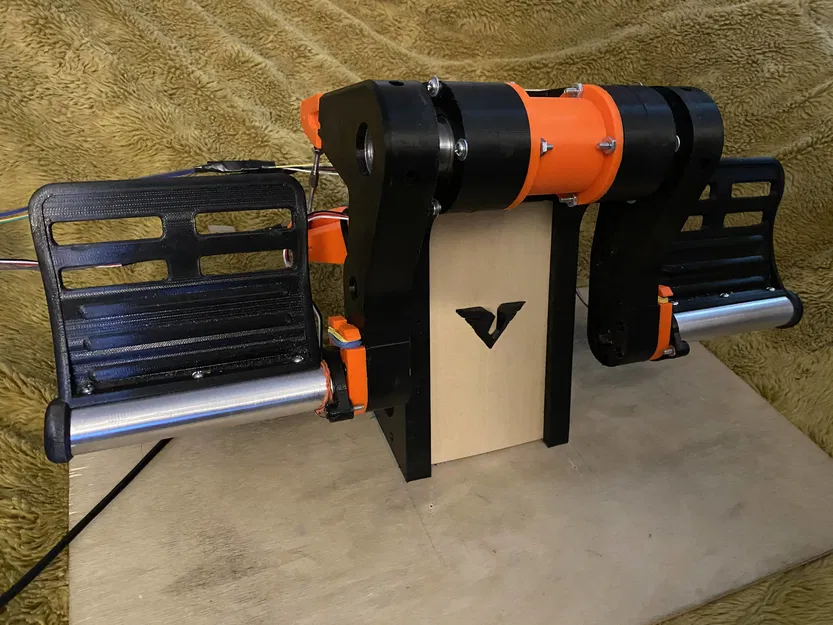 Rudder Pedals Valkyrie (Pendulum) có Toe Brakes - Image 1