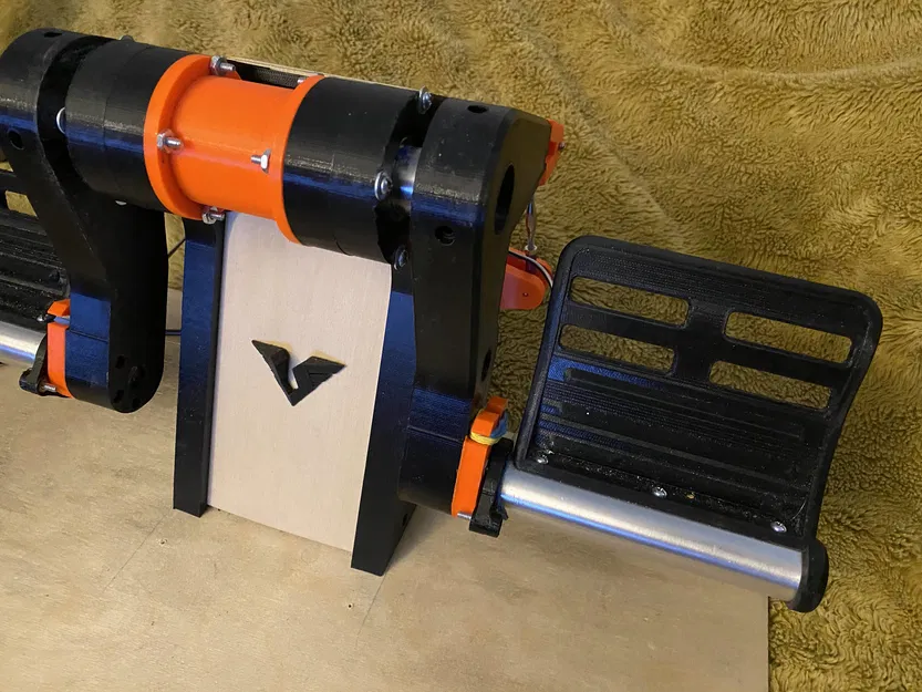 Rudder Pedals Valkyrie (Pendulum) có Toe Brakes - Image 4