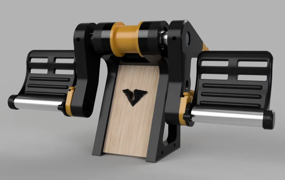 Rudder Pedals Valkyrie (Pendulum) có Toe Brakes - Image 8