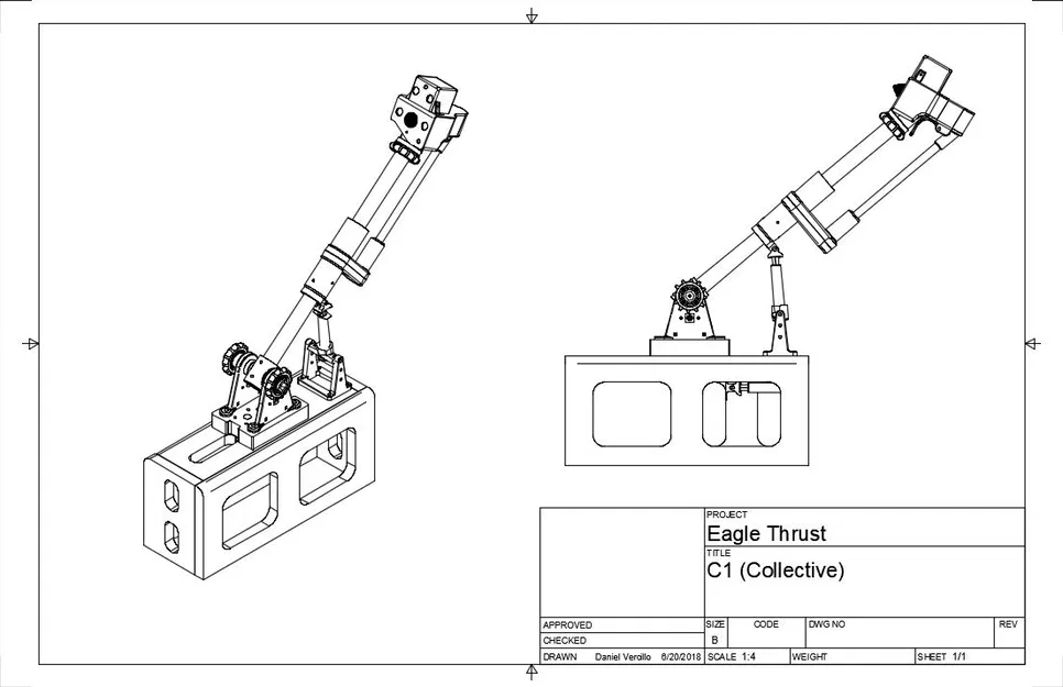 UH-1 Huey Helicopter Collective - Image 3
