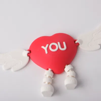 Mô hình trái tim khớp nối có cánh – Flexi Romantic Toy