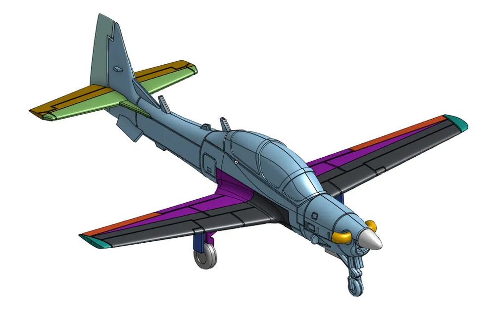 Embraer Super Tucano tỷ lệ 1/72 (scale 1/72) - Image 2