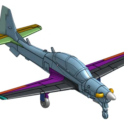 Embraer Super Tucano tỷ lệ 1/72 (scale 1/72)