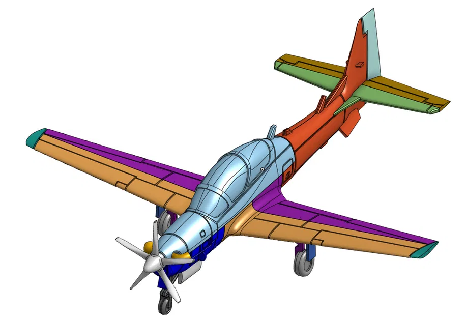 Embraer Super Tucano tỷ lệ 1/72 (scale 1/72) - Image 3
