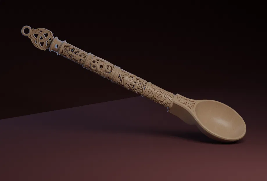 Welsh Love Spoon: Tự lắp theo ý bạn - Image 2