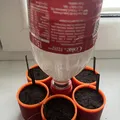 Chậu tự tưới với bình nước PET (Self-watering planter with PET water reservoir) - Thumbnail 1