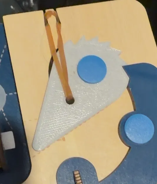 Miếng paddle thay thế cho Crunchlabs Coin Spinner - Image 1