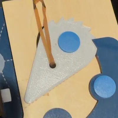 Miếng paddle thay thế cho Crunchlabs Coin Spinner