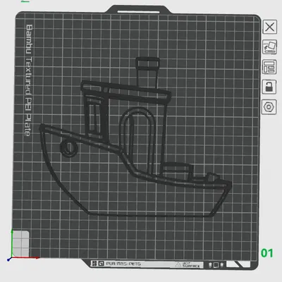 2D Benchy – Dấu mốc hành trình in 3D