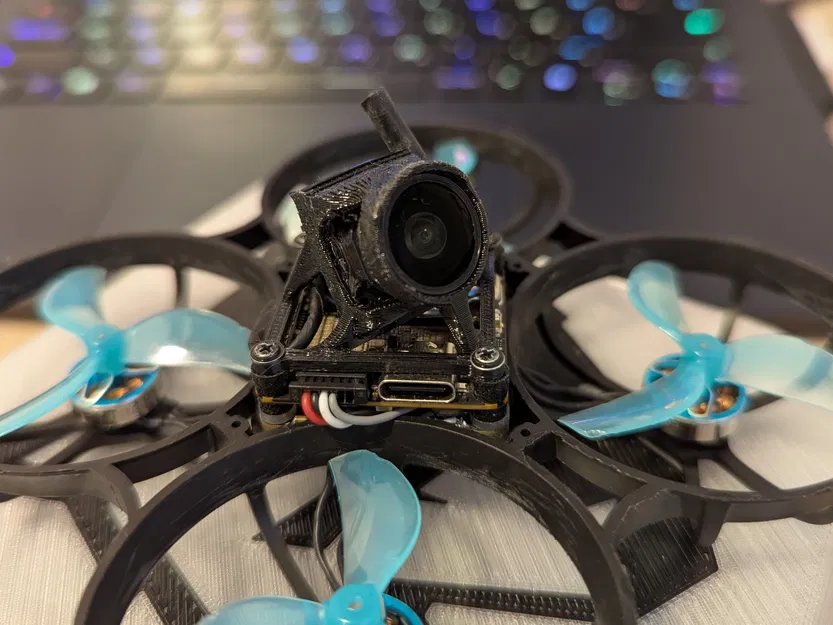 Canopy DJI O4 gắn lens mod O3 (30°) - Image 1