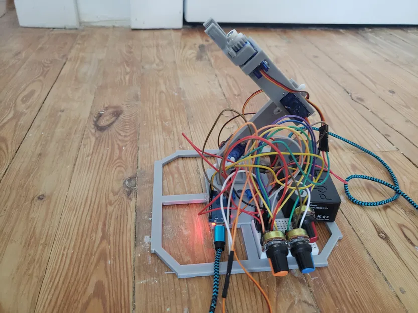 Boby – Cánh tay robot để bàn v1 - Image 3