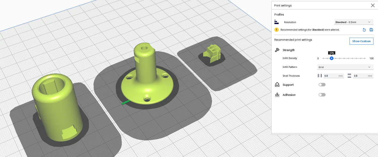 Chân cân chỉnh độ cao cho bàn làm việc máy laser - Image 9