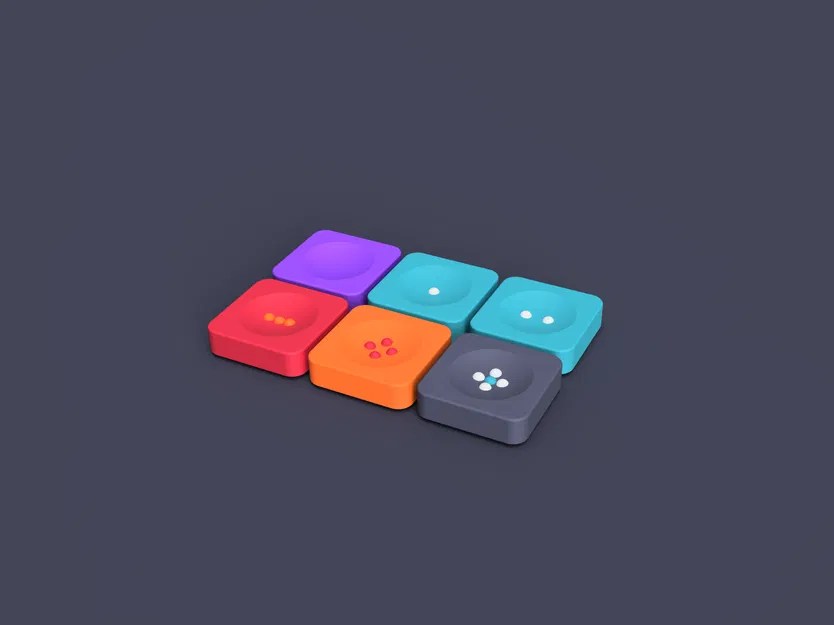 Keycap Choc Louder (Choc & MX Spacing) - Image 3