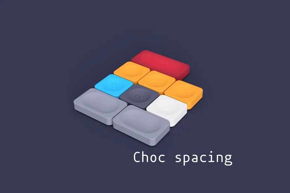 Keycap Choc Louder (Choc & MX Spacing) - Image 4