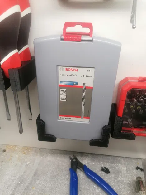 Giá đỡ bộ mũi khoan Bosch 2608577351 (1–10mm) - Image 1