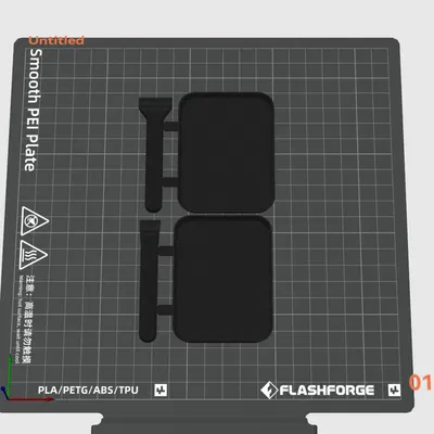 Miếng Pad Trộn Mini Dùng Một Lần (Không Logo)