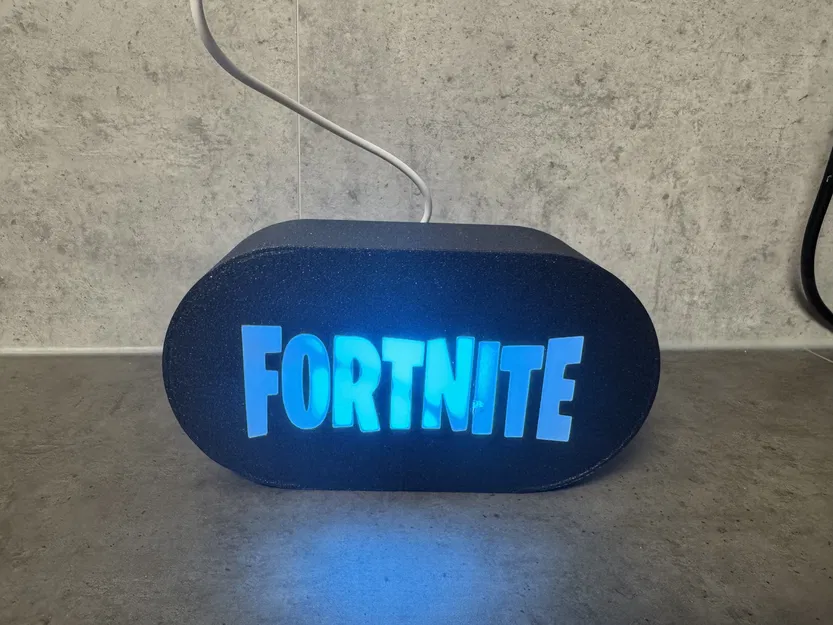 Fortnite Lightbox - Thanh đèn Fortnite tối giản - Image 1