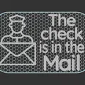 Bảng hiệu “Check is in the Mail” - Thumbnail 2
