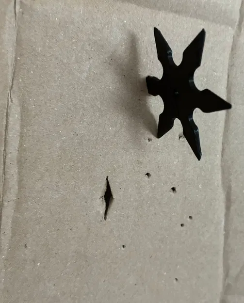 Ngôi sao ném/Shuriken in tại chỗ 5 phút - Image 1