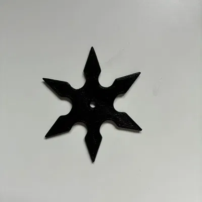 Ngôi sao ném/Shuriken in tại chỗ 5 phút