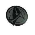 StarFleet Coaster - Lót ly logo Starfleet - Thumbnail 1