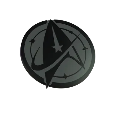 StarFleet Coaster - Lót ly logo Starfleet
