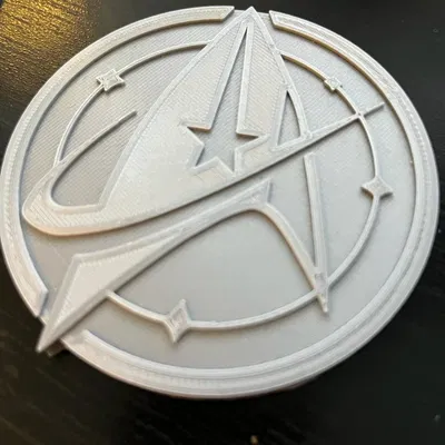 StarFleet Coaster - Lót ly logo Starfleet