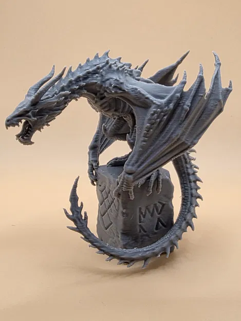 Runový Hadí Drak (Rồng Rắn Rune) – Mini fantasy chi tiết - Image 3