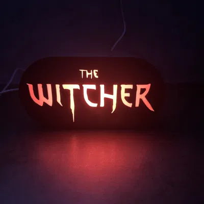 Lightbox-Witcher – Đèn thanh LED Witcher tối giản (DIY)