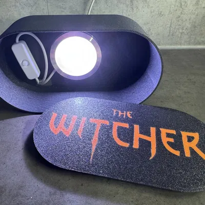 Lightbox-Witcher – Đèn thanh LED Witcher tối giản (DIY)