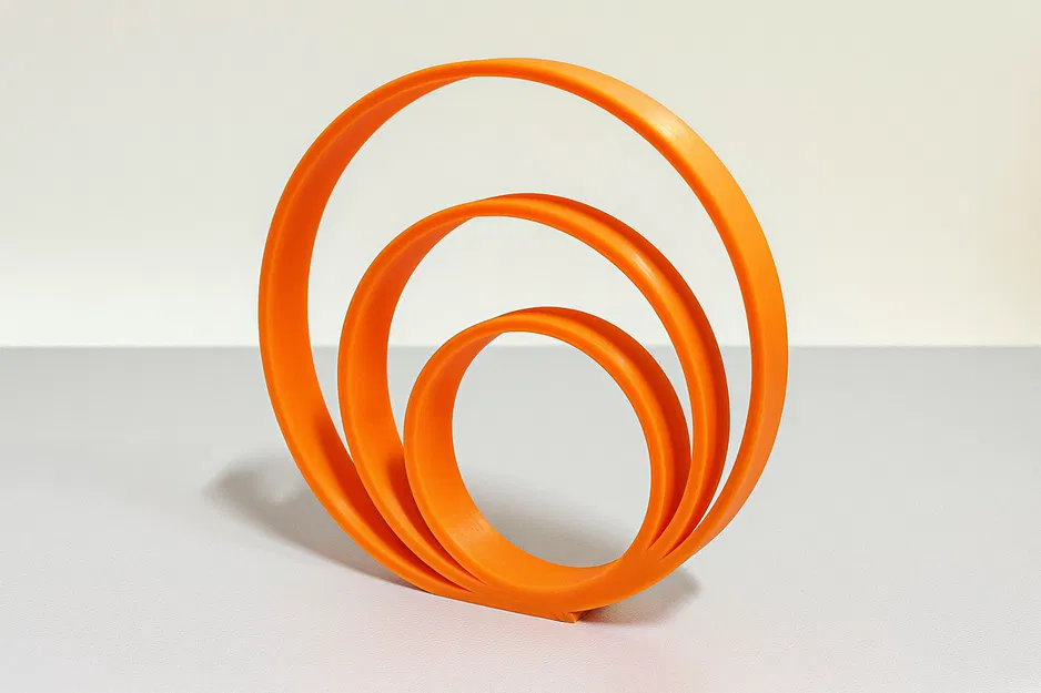 Echo - Họa tiết hình học tròn lệch tâm (ornament) - Image 1