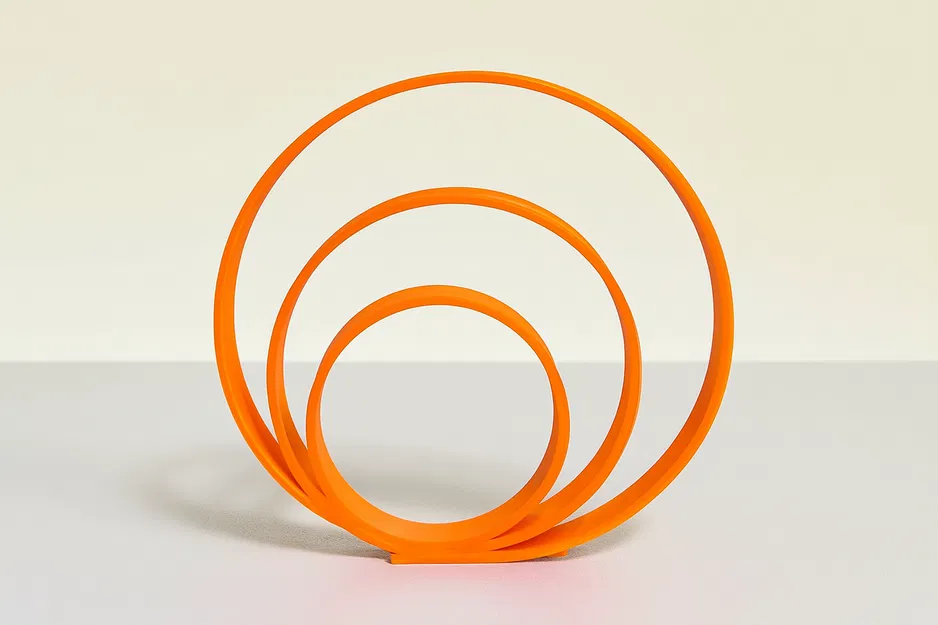 Echo - Họa tiết hình học tròn lệch tâm (ornament) - Image 2