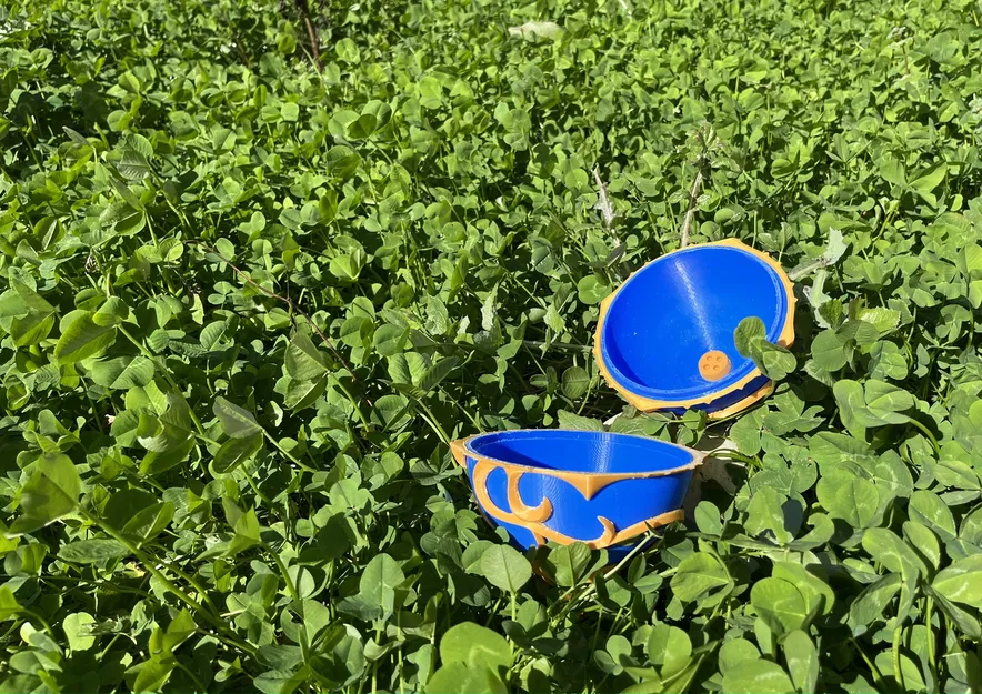 Palsphere – Quả cầu 2 mảnh dễ in, rỗng để chứa đồ - Image 2